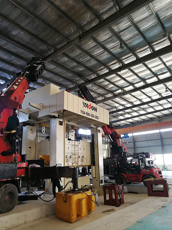 大型沖床拆裝,重型設備安裝